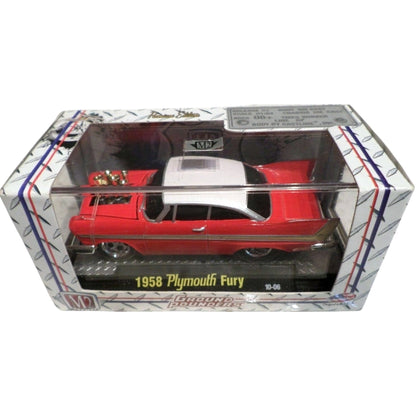 1958 Plymouth Fury - Red/White (Gold Engine Blower, Box)