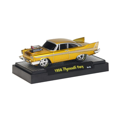 1958 Plymouth Fury - Yellow/White (Clamshell Blister)