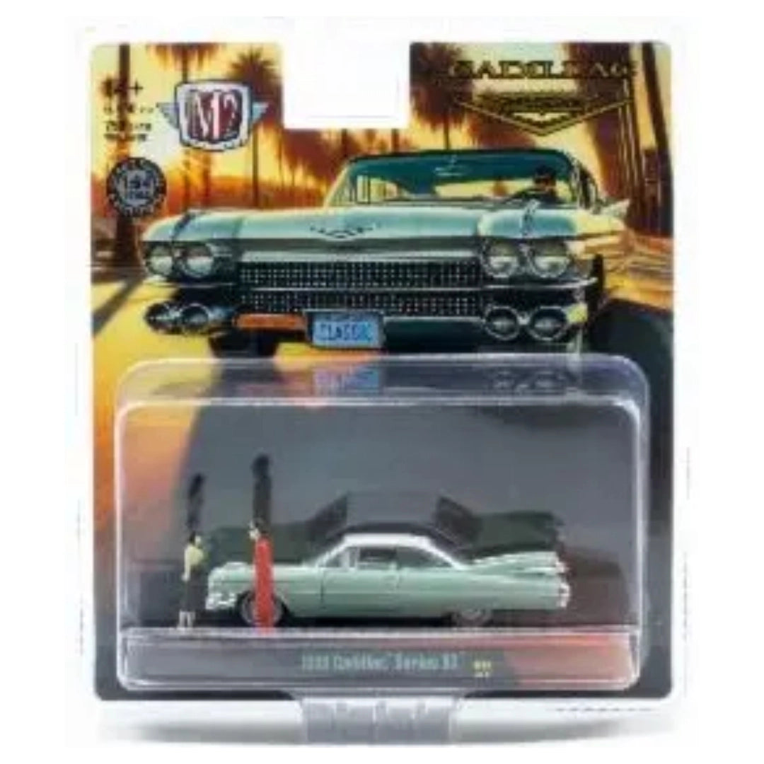 1959 Cadillac Series 62 – Silver Chrome Rims & Details
