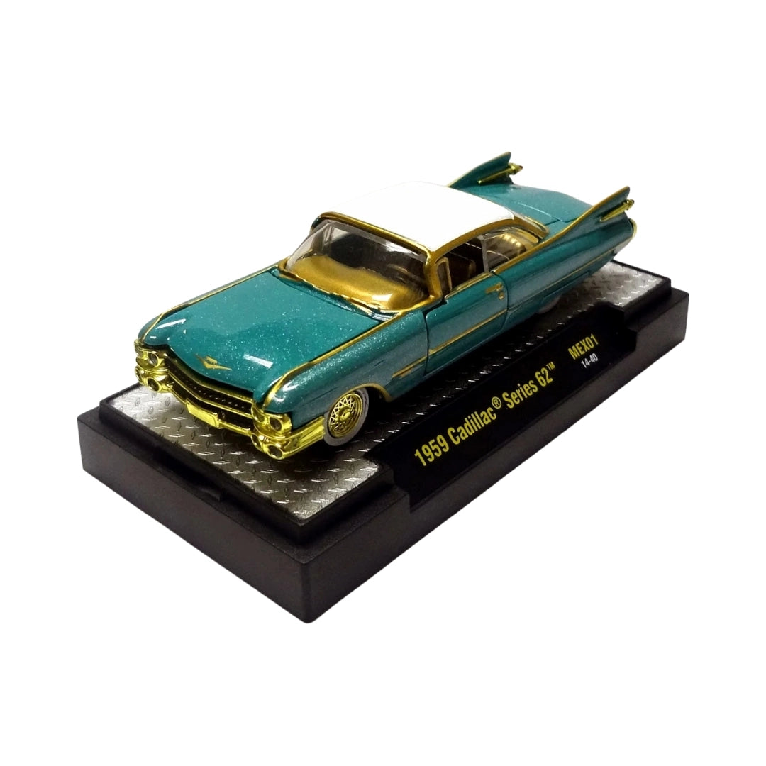 1959 Cadillac Series 62 – Teal & Gold