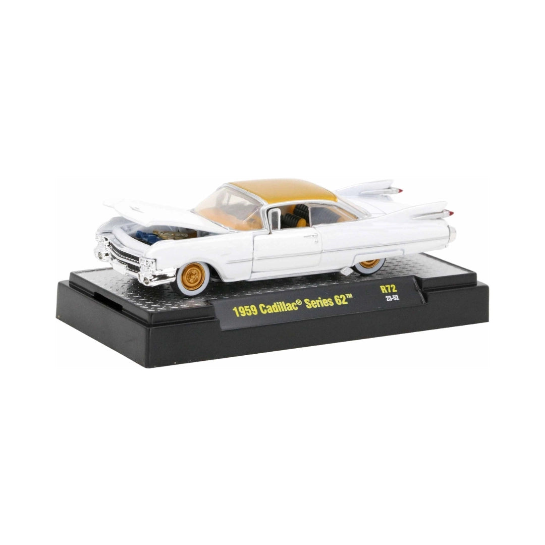 1959 Cadillac Series 62 – White & Gold