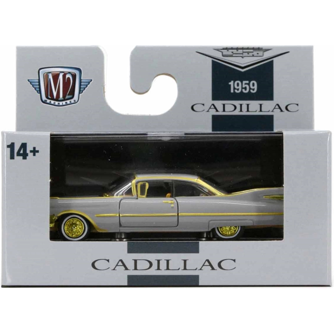 1959 Cadillac Series 62 – Yellow Chrome Details
