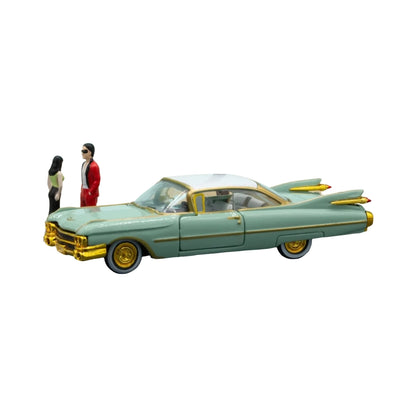 1959 Cadillac Series 62 – Yellow Chrome Rims & Details