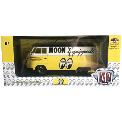 1960 VW Delivery Van - Yellow/Black (Moon Equipped Livery, Yellow Chrome Details)