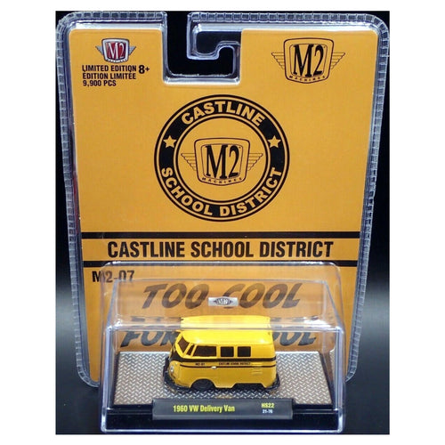 1960 VW Delivery Van - Yellow & White Hostess Twinkies Chase with Yellow Chrome Details, Yellow Chrome Bumpers, Yellow Interior, Yellow Chrome Roof Rack & Ladder (Exclusive, Limited Edition) (Copy)