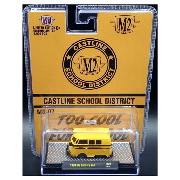 1960 VW Delivery Van - Yellow & White Hostess Twinkies Chase with Yellow Chrome Details, Yellow Chrome Bumpers, Yellow Interior, Yellow Chrome Roof Rack & Ladder (Exclusive, Limited Edition) (Copy)