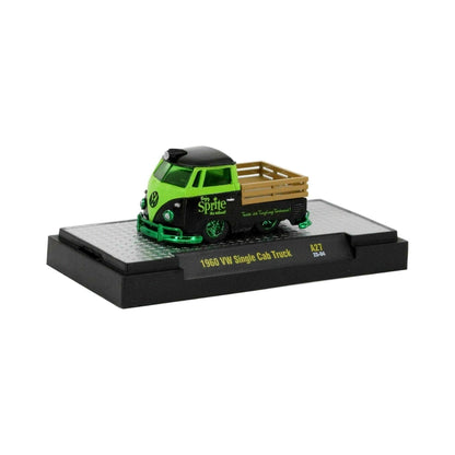 1960 VW Single Cab Truck - Black/Green (Sprite Chase)