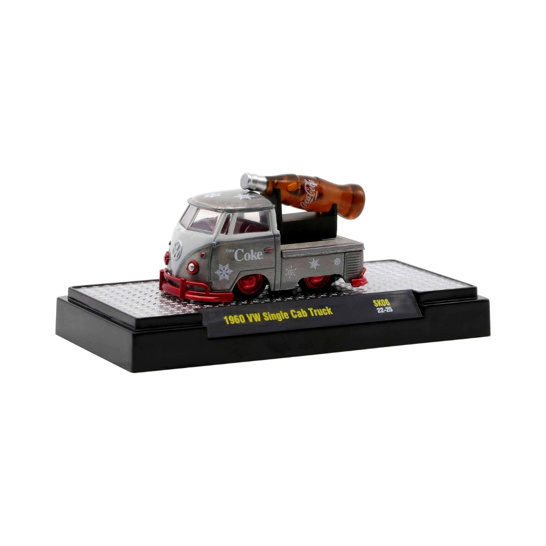 1960 VW Single Cab Truck - Grey/Red (Coca-Cola Super Chase)