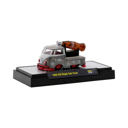 1960 VW Single Cab Truck - Grey/Red (Coca-Cola Super Chase)