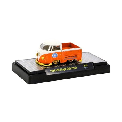 1960 VW Single Cab Truck - Orange/White (EMPI Chase)