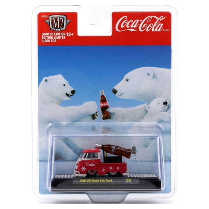 1960 VW Single Cab Truck - Red (Coca-Cola)