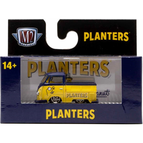1960 VW Single Cab Truck - Yellow/Blue (Planters)