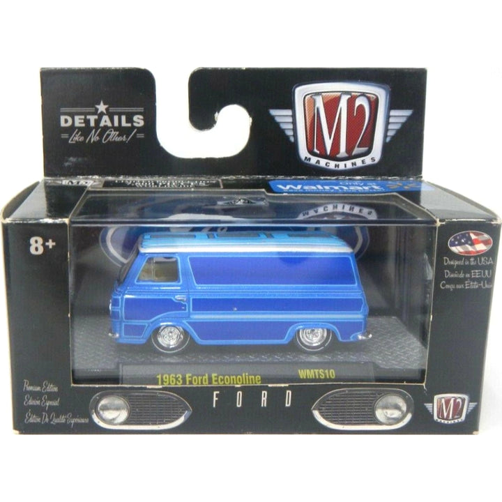 1963 Ford Econoline - Blue (Plain Body, Walmart Exclusive)