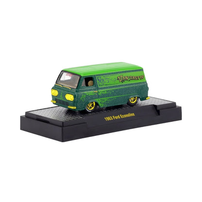 1963 Ford Econoline - Green (SEMA, Yellow Chrome Details - Chase)