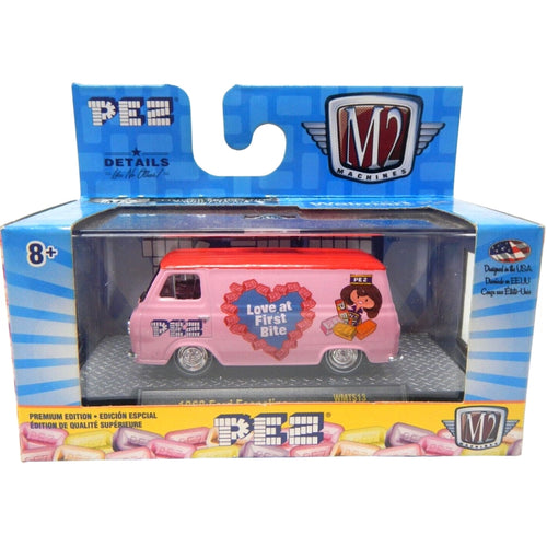 1963 Ford Econoline - Pink/Red (PEZ)