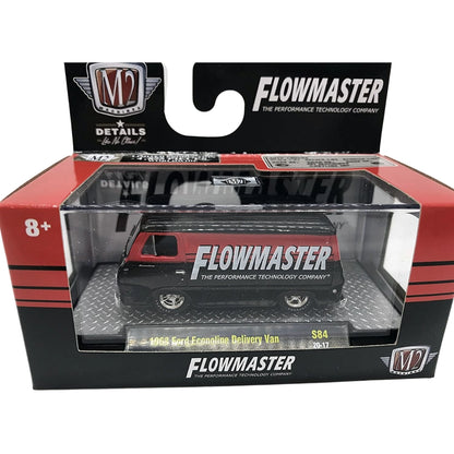 1963 Ford Econoline Delivery Van - Black/Red (Flowmaster)