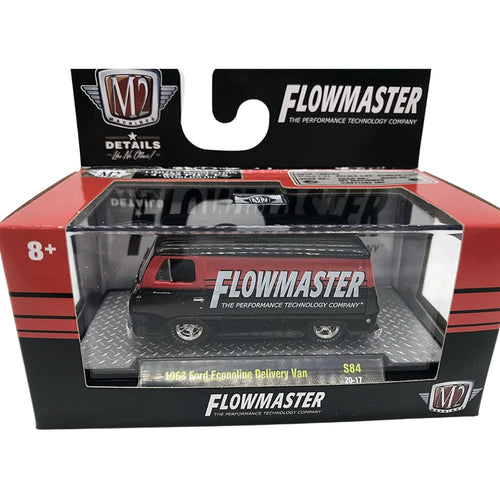 1963 Ford Econoline Delivery Van - Black/Red (Flowmaster)