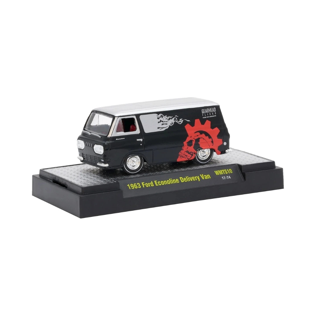 1963 Ford Econoline Delivery Van - Grey (Gear Graphic, Walmart Exclusive)
