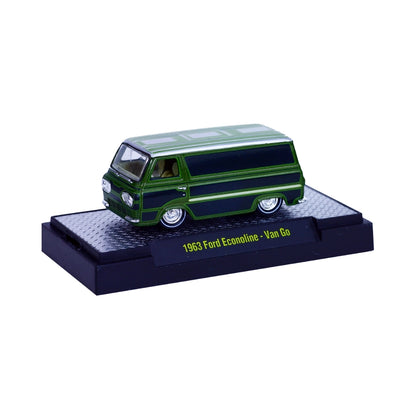 1963 Ford Econoline Van Go - Green (Striped Livery)