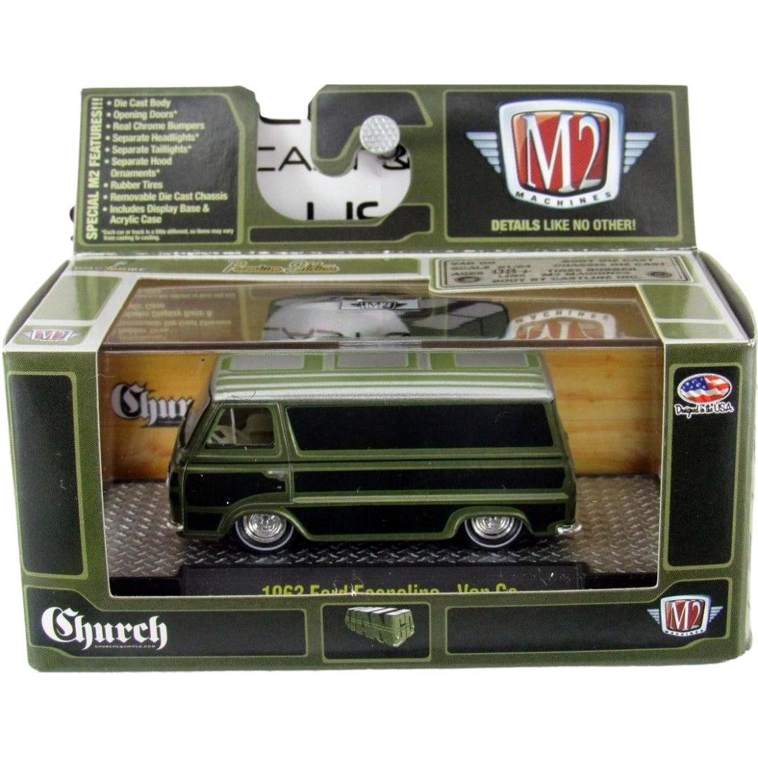 1963 Ford Econoline Van Go - Green (Striped Livery)