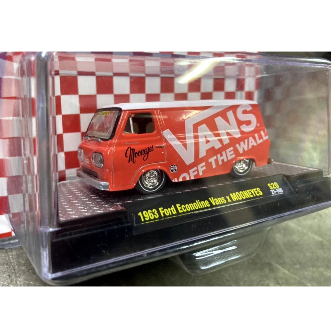 1965 Ford Econoline Delivery Van - Red (Coca-Cola, White Hubcaps & Details, Black Interior)