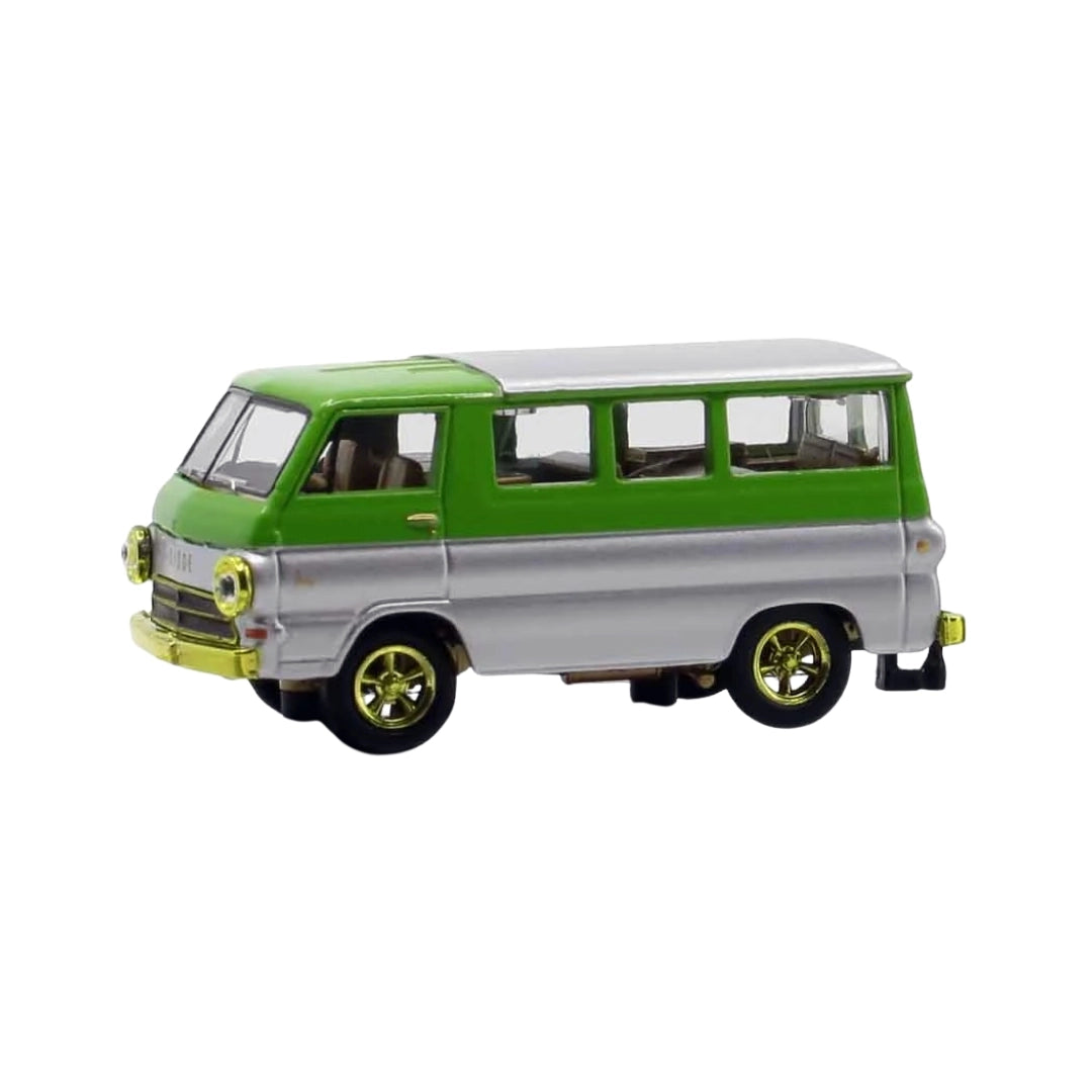 1964 Dodge A100 Camper Van - Green/Gray (Chase, Yellow Chr)