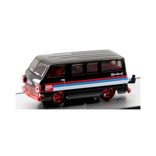 1964 Dodge A100 Vision Van - Black (Chase, Red Chr Rims)