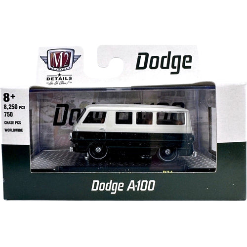 1964 Dodge A100 Vision Van - Green/White (Black Rims, Display Base)