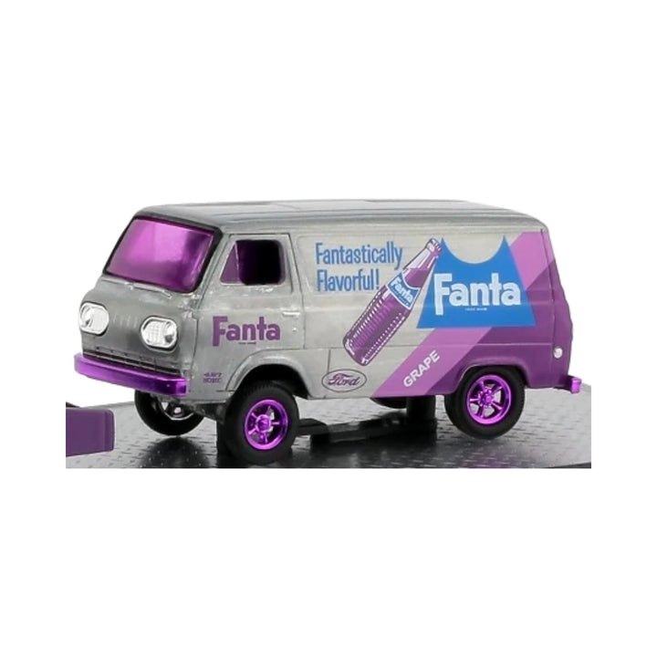 1964 Ford Econoline Delivery Van Gasser - Silver/Purple (Fanta)