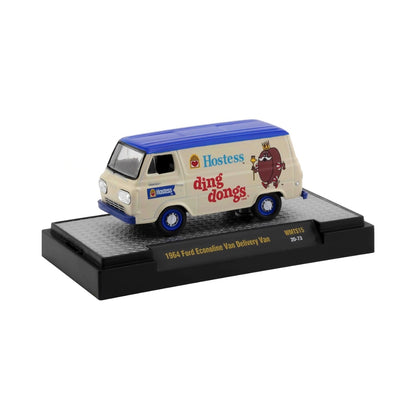 1964 Ford Econoline Van Delivery Van - Cream/Blue (Hostess Ding Dongs)