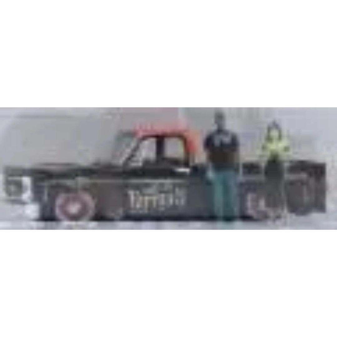 1965 Chevrolet C-10 Pickup - Black (Auto-Figs with figures, Walmart Exclusive)