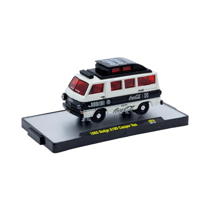 1965 Dodge A100 Camper Van - White/Black (Chase, Red Win)