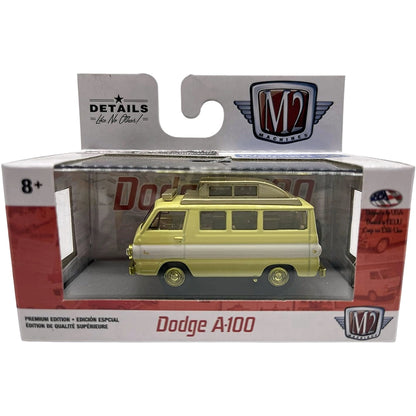 1965 Dodge A100 Camper Van - Yellow/White (Chase, Yellow Chr)
