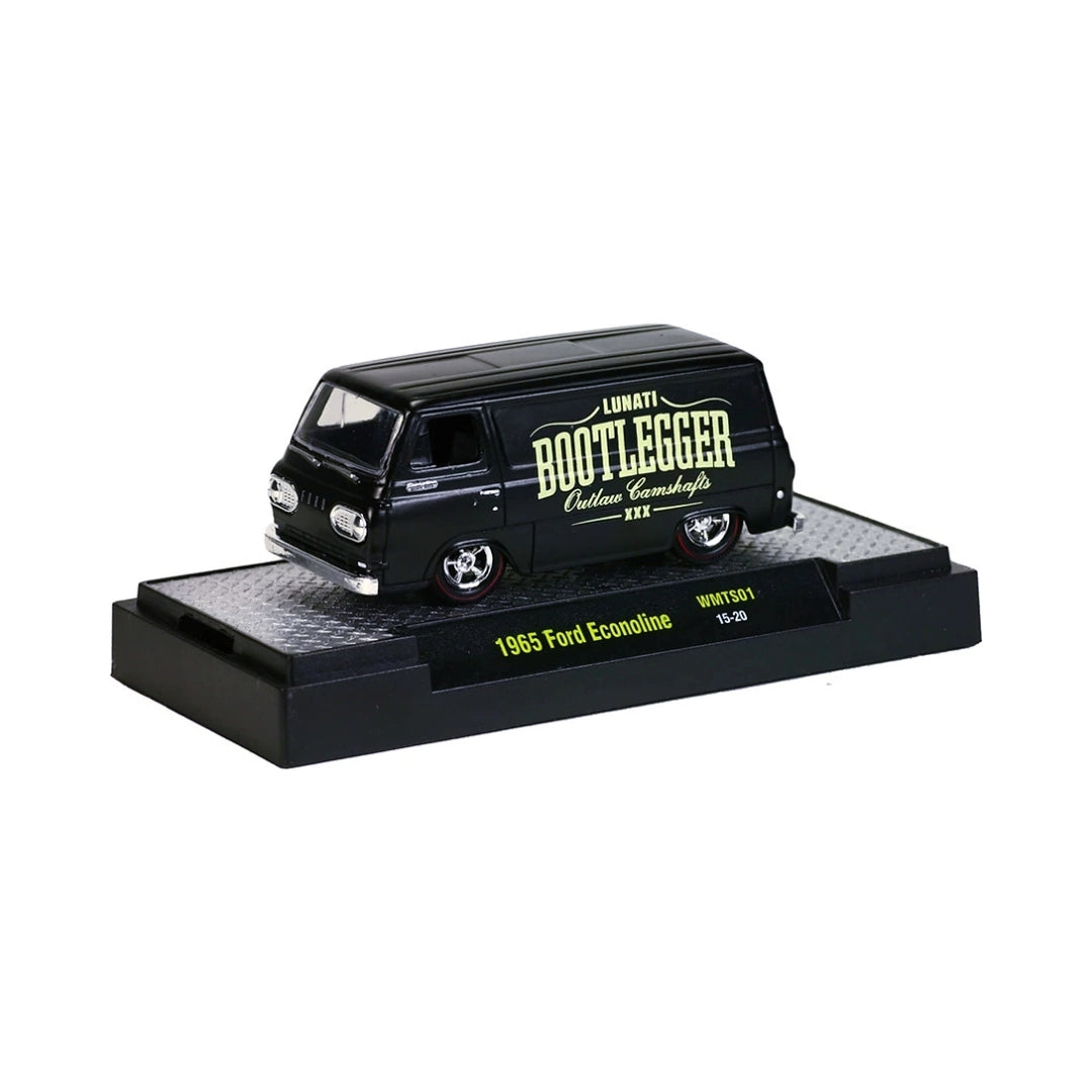 1965 Ford Econoline - Black (Bootlegger Outlaw, Walmart Exclusive)