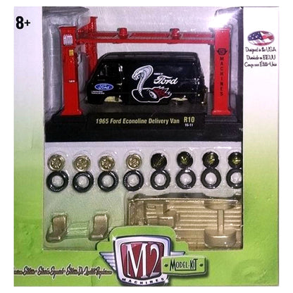 1965 Ford Econoline Delivery Van - Black/Yellow (Ford Livery, Model-Kit Release 10)