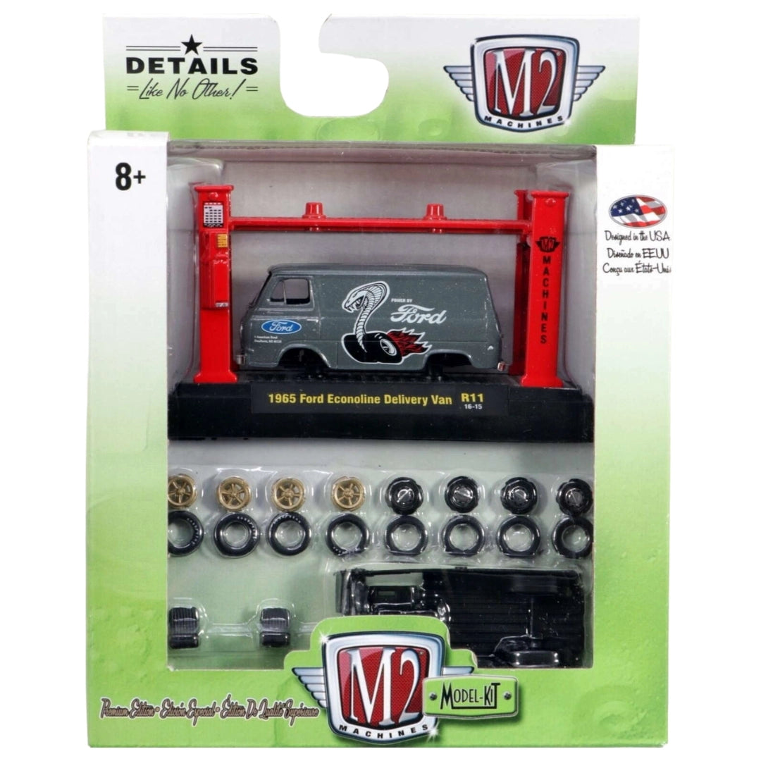 1965 Ford Econoline Delivery Van - Grey (Ford Livery, Model-Kit Release 11)
