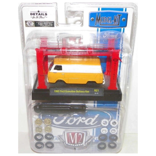 1965 Ford Econoline Delivery Van - Orange/White (Model Kit)