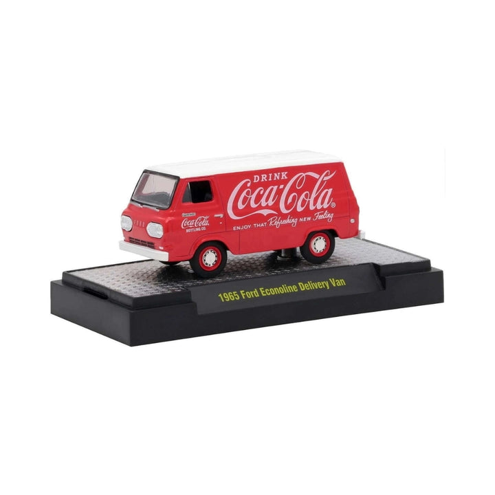 1965 Ford Econoline Delivery Van - Red (Coca-Cola, Red Chrome Hubcaps & Details, Red Interior - Chase)