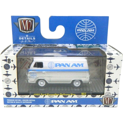 1965 Ford Econoline Delivery Van - White/Blue (Pan Am)