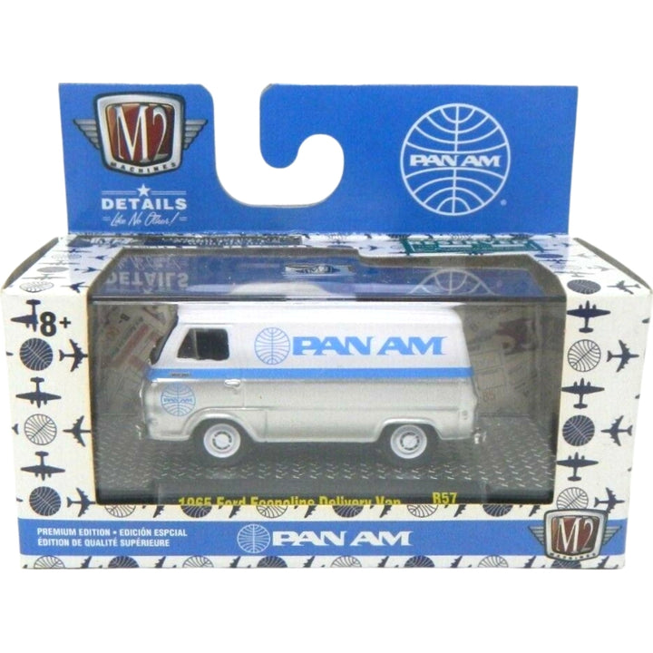 1965 Ford Econoline Delivery Van - White/Blue (Pan Am)