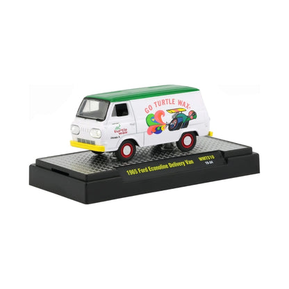 1965 Ford Econoline Delivery Van - White/Green (Turtle Wax)