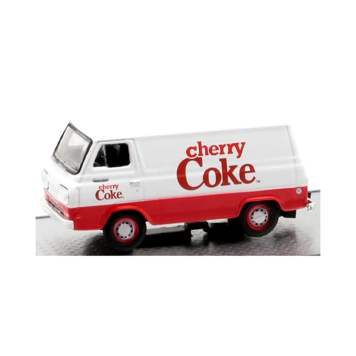 1965 Ford Econoline Delivery Van - White/Red (Cherry Coke, Standard Version)