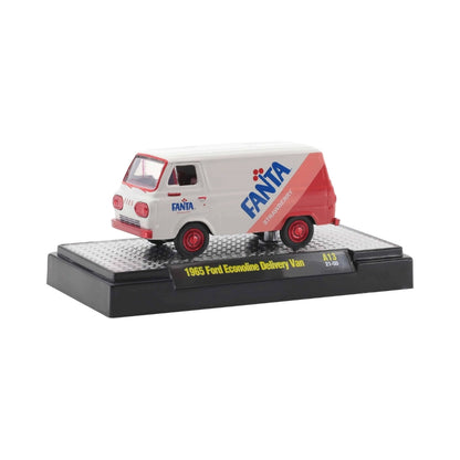 1965 Ford Econoline Delivery Van - White/Red (Fanta - Chase)
