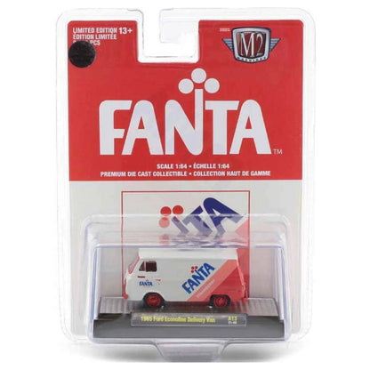 1965 Ford Econoline Delivery Van - White/Red (Fanta - Chase)