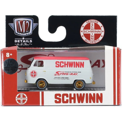 1965 Ford Econoline Delivery Van - White/Red (Schwinn - Chase)