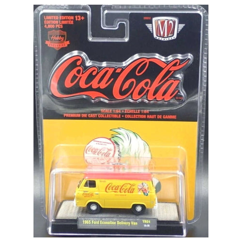 1965 Ford Econoline Delivery Van - Yellow/Red (Coca-Cola)