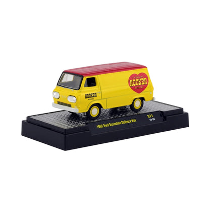 1965 Ford Econoline Delivery Van - Yellow/Red (Hooker Headers)