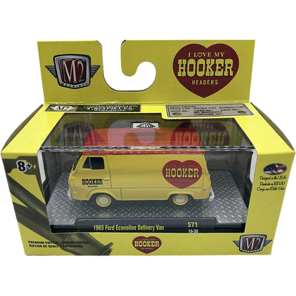 1965 Ford Econoline Delivery Van - Yellow/Red (Hooker Headers)