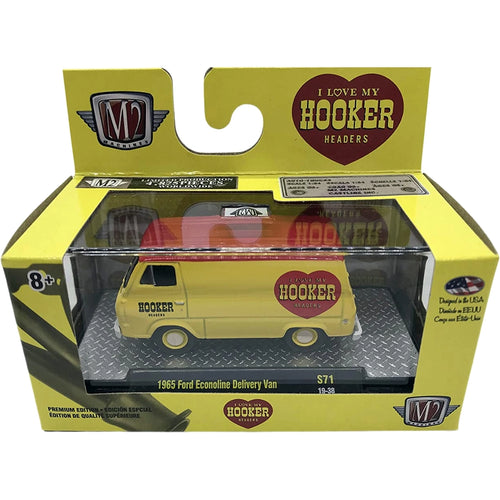 1965 Ford Econoline Delivery Van - Yellow/Red (Hooker Headers)