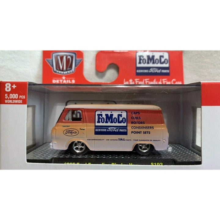 1965 Ford Econoline Display Van - White/Orange (FoMoCo)